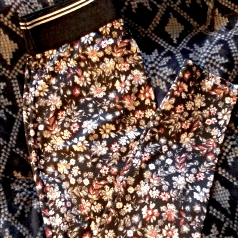 Abercrombie & Fitch Floral Stretchy Leggings